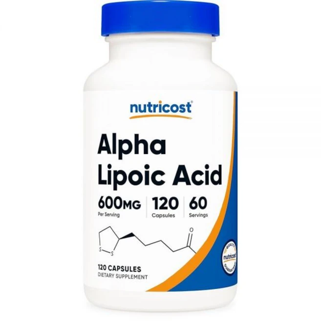 뉴트리코스트 알파 리포산 600mg 캡슐 120정 - 쿠팡