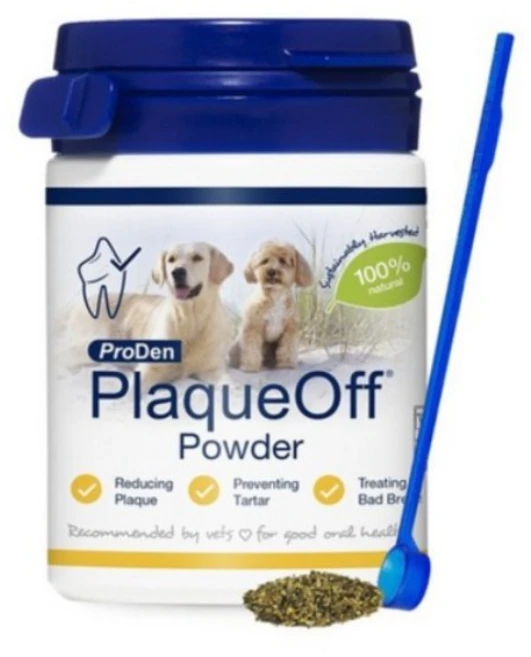 프로덴 플라그오프 강아지 치석제거 파우더 구강관리, 1개 - 쿠팡