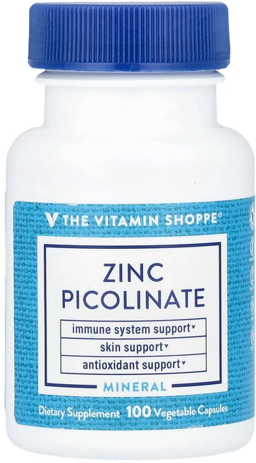 더 비타민 샵 The Vitamin Shoppe 피콜리네이트 아연 베지 캡슐 100정캡슐 1정당 22mg122482원산지:기타, 더 비타민 샵 The Vitamin Shoppe, 피콜, 1개 - 쿠팡