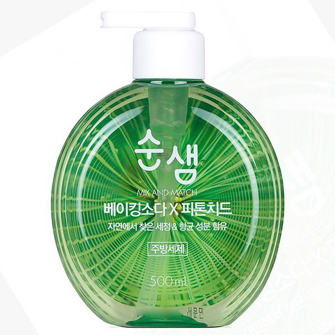 순샘 베이킹소다 피톤치드향 주방세제, 500ml, 3개