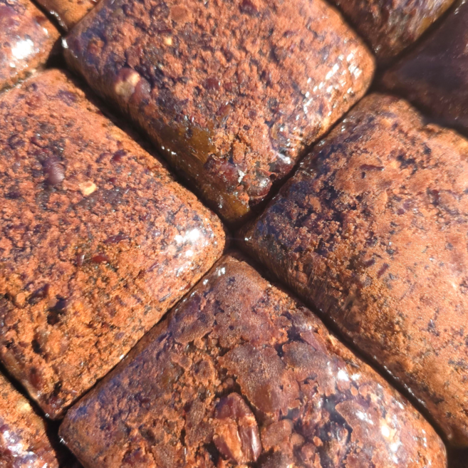 지리산 야생 도토리 쫀득한 추억의 굴밤떡 도토리떡, 4개, 165g