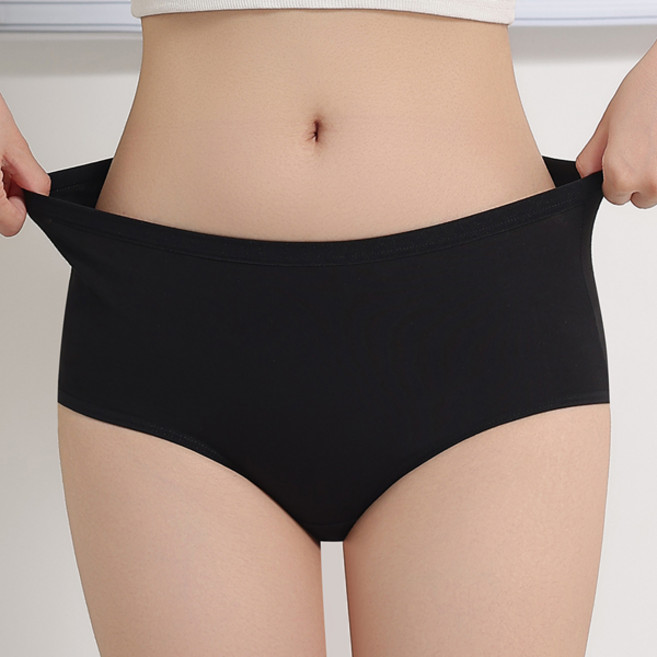 여성 하이웨스트 순면 팬티 5종 세트 편안한 데일리 속옷 면스판