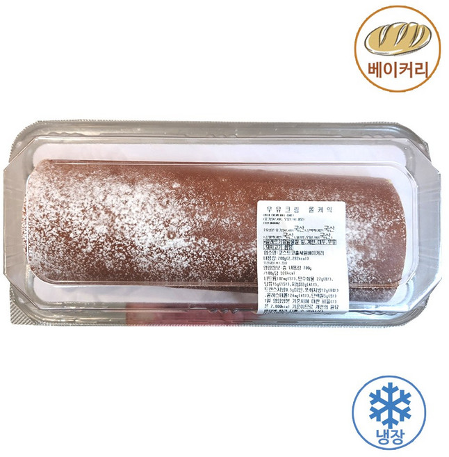 코스트코 베이커리 우유크림롤케익, 1개, 700g