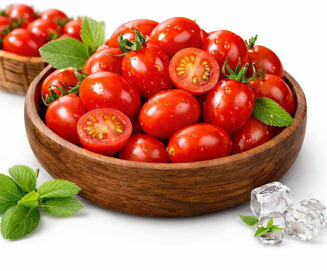 [천상의맛] 스테비아 방울토마토 초고당도 프리미엄로얄과, 1개, 스테비아 토마토 )) 1kg