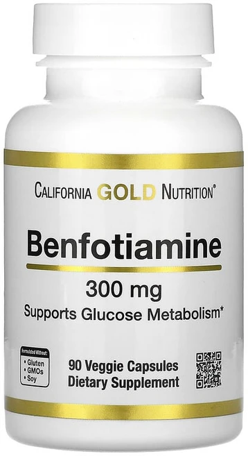 캘리포니아 골드 벤포티아민 300mg 베지 캡슐 90정 류신, 1개 - 쿠팡