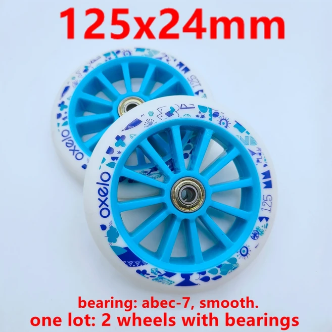 쿠쿠스토어 스쿠터 액세서리 스케이트 휠 90mm 두께 2 바퀴/많은, 13 125mm