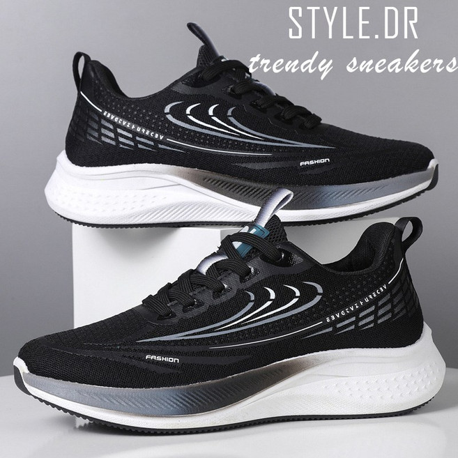 스타일닥터 남성 운동화 런닝화 통기성 편안한 경량 조깅화 헬스화