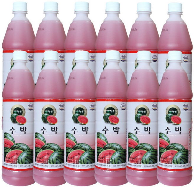 청솔 수박원액 835ml X 12개 (BOX)