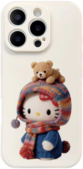 따뜻한 스웨터 키티 아아폰 갤럭시 전기종 케이스