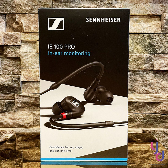 Sennheiser IE 100 PRO 專業監聽耳道式耳機 最新上市(黑色), IE100 最新上市(黑色)