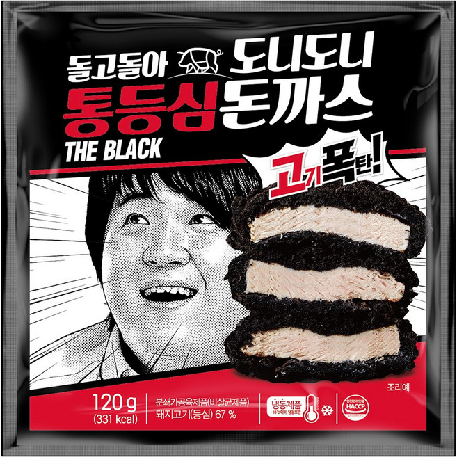 정형돈 도니도니 돈까스 통등심8팩+기본소스8팩, 8개, 120g