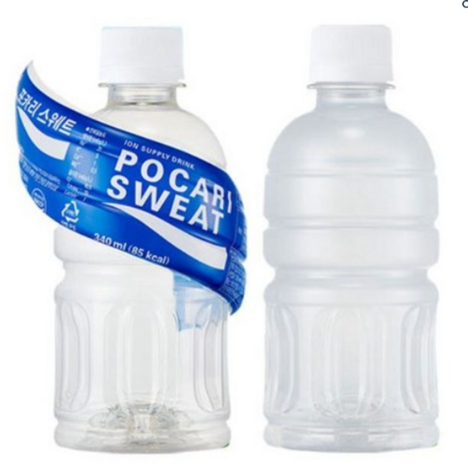 동아오츠카 포카리스웨트 이온음료 40 유무라벨 렌덤출고, 40PET, 340ml, 40개