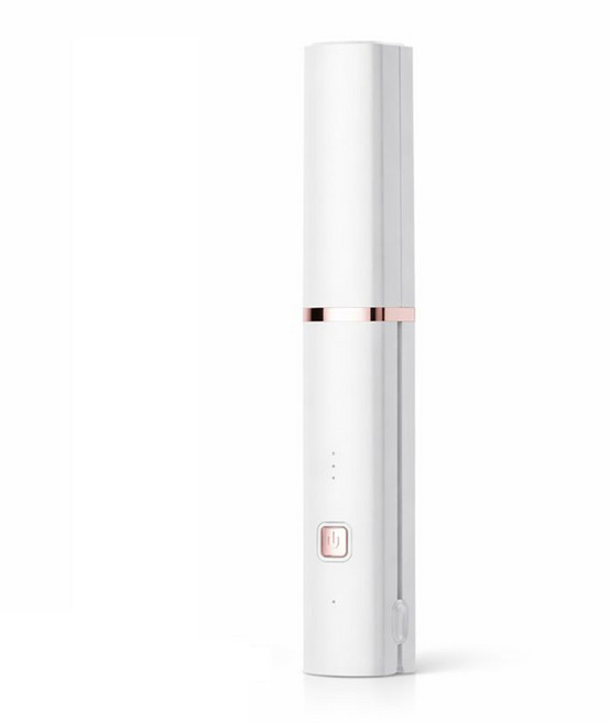 무선 미니 여행용 헤어 스트레이트너 고데기, XZ902, 화이트