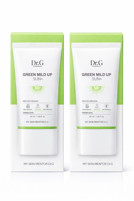 닥터지 그린 마일드 업 선 플러스 저자극 무기자차 50ml X 2개