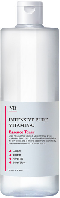비바스 인텐시브 퓨어 비타민C 에센스 토너, 500ml, 2개