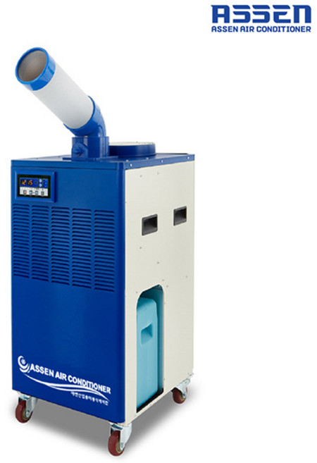 아쎈 산업용 이동식 에어컨 AT-3990 실외기 일체형 캠핑용 공장용 소형 업소용 냉방기, 단품