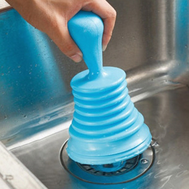 미니 뚫어뻥 하수구막힘 실리콘 강력 압축기, 그레이, 상세페이지 참조