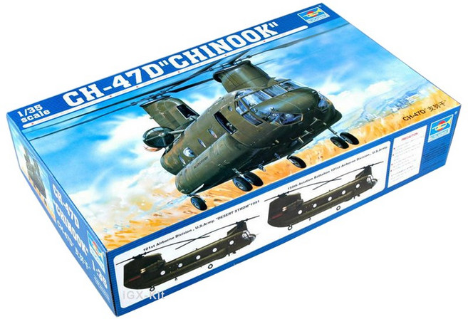 Trumpeter 05105 1:35 미국 Ch47 치누크 수송 헬리콥터 장난감 선물 수집용 플라스틱 조립 모델 빌딩 키트, 01 Trupeter 05105, 1개