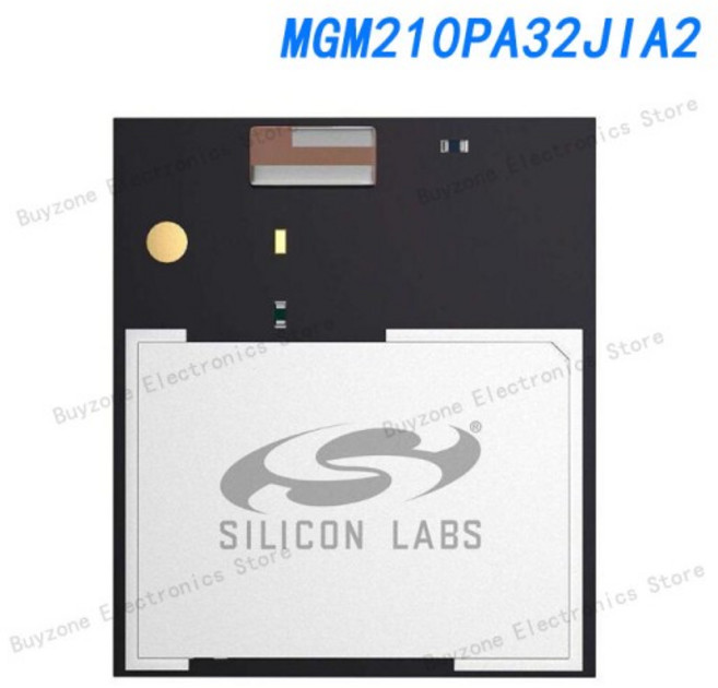 지그비 블루투스 v5.3 스레드 지그비 MGM210PA32JIA2®트랜시버 모듈 칩 표면 장착 2.4GHz ~ 통합