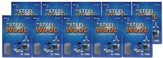 하비비 매직 스틸울 패드 6g x 12롤 10박스 / DY, 10개