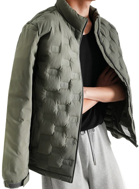 K2 세이프티 슬림 패딩 자켓 카키 + 아이더 세이프티 양말