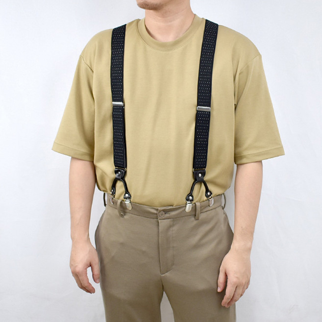 簡約星點點雙扣吊帶