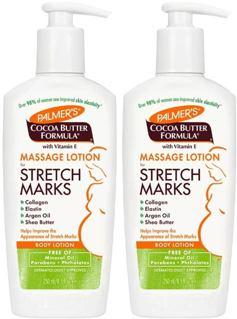 팔머즈 코코아 버터 포뮬러 위드 비타민 E 마사지 로션, 250ml, 2개 - 쿠팡