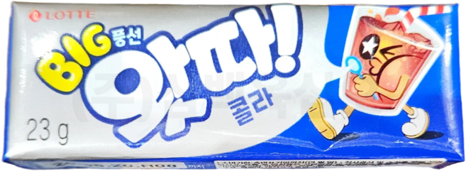 롯데제과 왓따 콜라 23g x 32개 츄잉