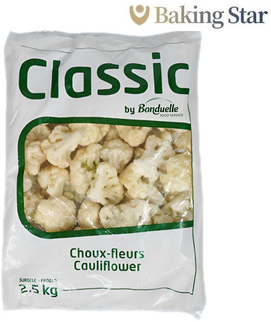 냉동 컬리플라워 2.5kg 봉듀엘사 냉동야채 콜리플라워라이스, 컬리플라워라이스400g, 1개