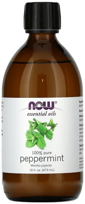 NOW Foods 에센셜 오일 페퍼민트 16 fl oz (473 ml) Foods (나우 푸드) - 쿠팡
