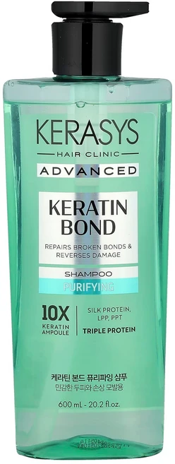 케라시스 어드밴스드 케라틴 본드 샴푸 퓨리파잉 600ml (20.2 fl oz) KSY-42187 - 쿠팡