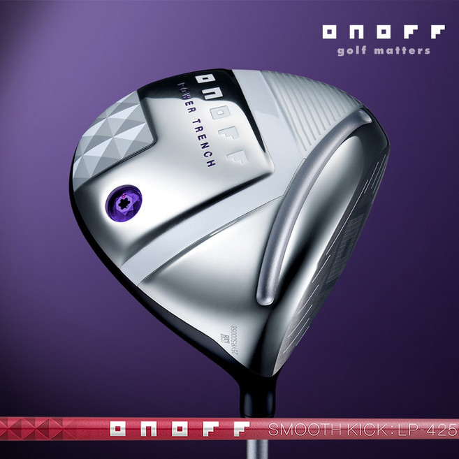 다이와 온오프 드라이버 LP-425 여성 마젠타 ONOFF, 11.5도, A