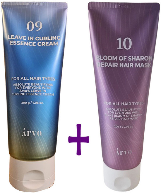 에이르보 09 컬링에센스200g+볼륨 오브 샤론 리페어 헤어 마스크200g-극손상모 전용(2종), 1개, 200g