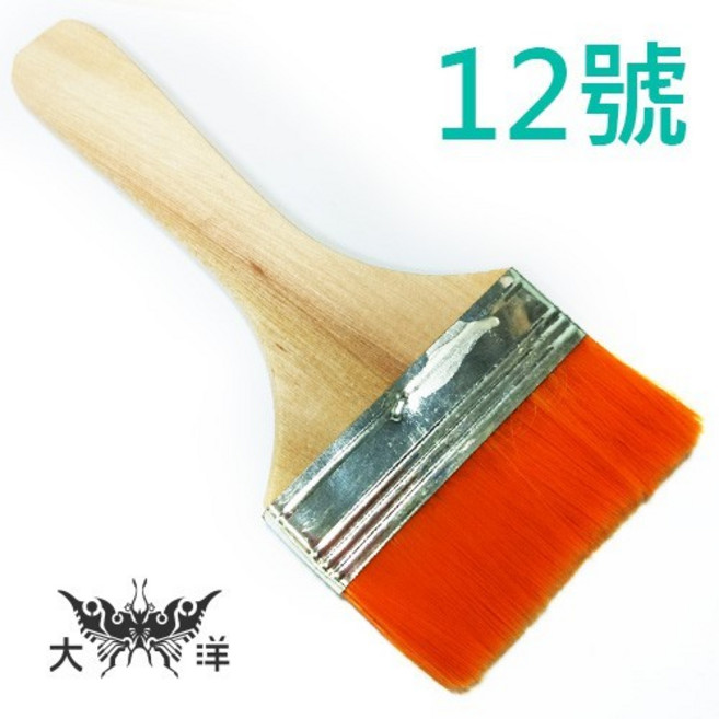 Dayang 713 軟毛畫筆 10號, 1個, 12號, 12號