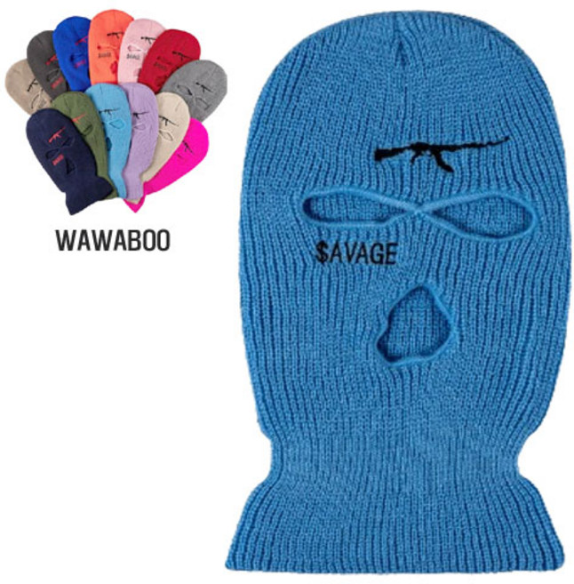 와와부 페이스 마스크 인싸템 파티 소품 비니 가면 마미손 복면