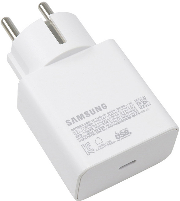 삼성 정품 갤럭시북 프로360 전원 분리형 접지형 어댑터 USB-C PD65w EP-TA865 충전기, 1세트