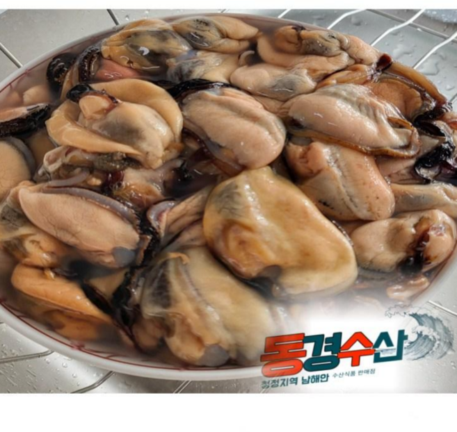 국산 손질 세척 제철 깐홍합살 당일채취 1kg 홍합탕, 1개