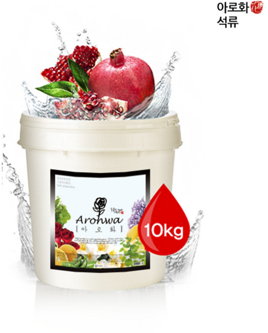 아로화(Arowha) 석류 아로마 입욕제 (족욕제) 10kg 대용량 업소용 입욕 / 족욕 가루, 1개