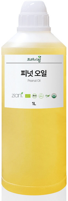 피넛 오일 땅콩 기름 100ml 500ml 1L 낙화생유, 1000ml(1L), 1개