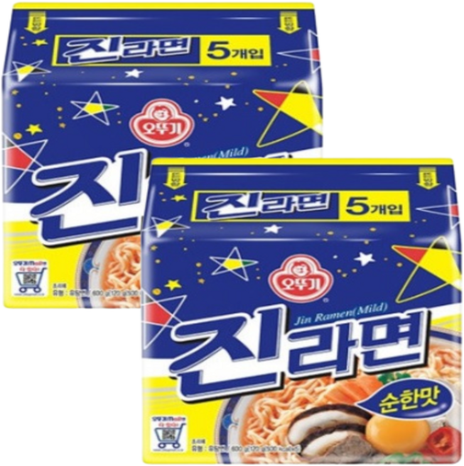 오뚜기 진라면 순한맛600g