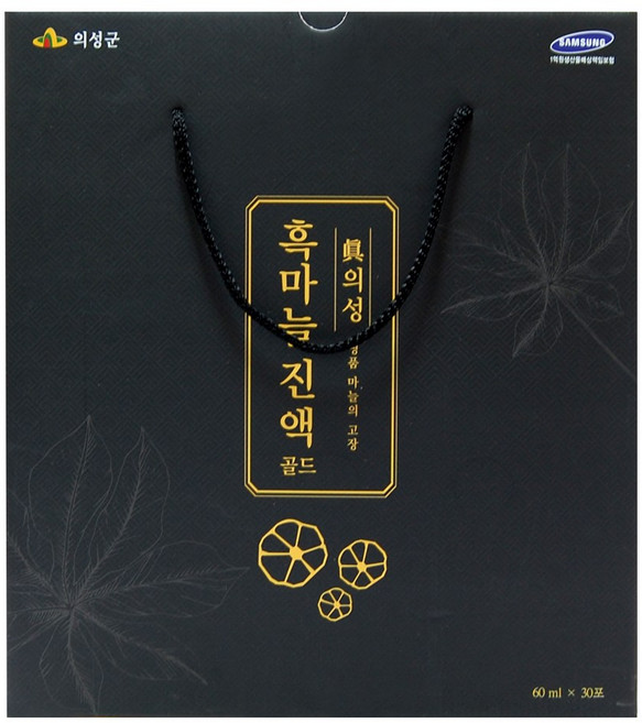 1+1 의성 흑마늘 진액 골드 60ml X 30포, 2개, 1.8L