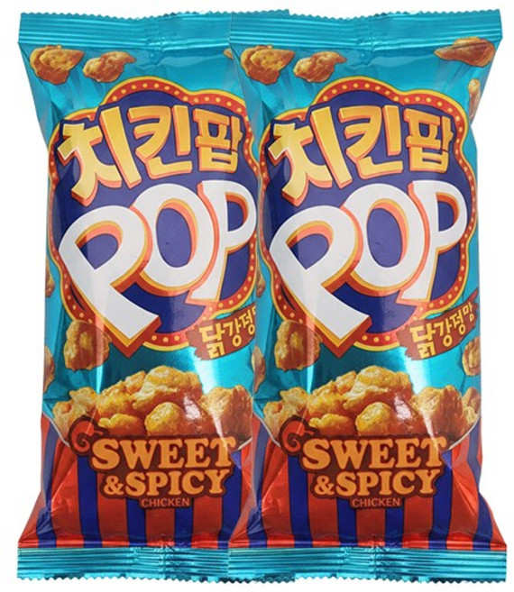 대형마트 오리온 치킨팝 닭강정맛, 65g, 2개