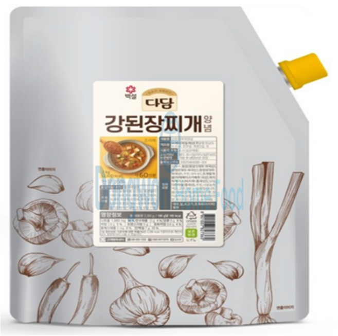 CJ 다담 강된장찌개양념 2kg, 1세트