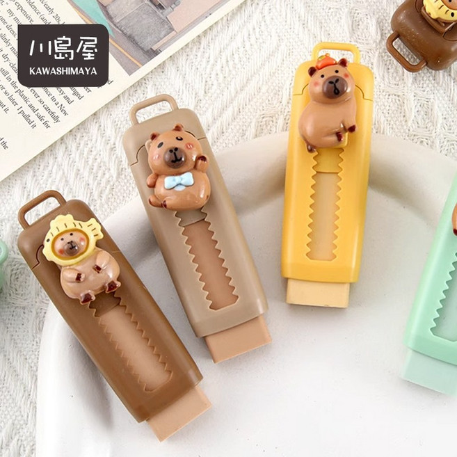 川島屋 卡皮巴拉推拉橡皮擦, 1個