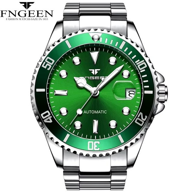 [CLOEVER] 남성 메탈 기계식 오토메틱 시계