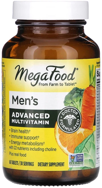 메가푸드 원 데일리 60정 멀티비타민 미네랄, One Color - 쿠팡