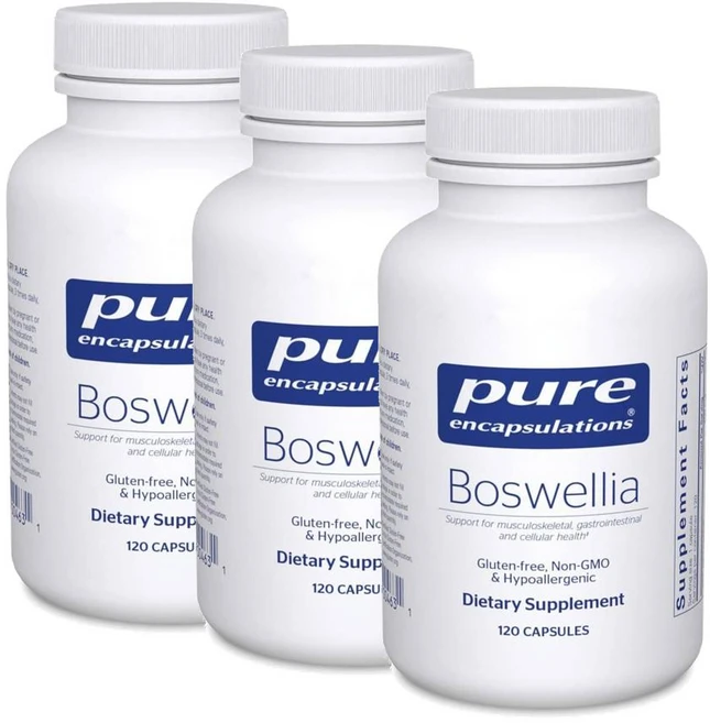 퓨어인캡슐레이션 보스웰리아 캡슐 Pure Encapsulations Boswellia, 3개, 120정 - 쿠팡