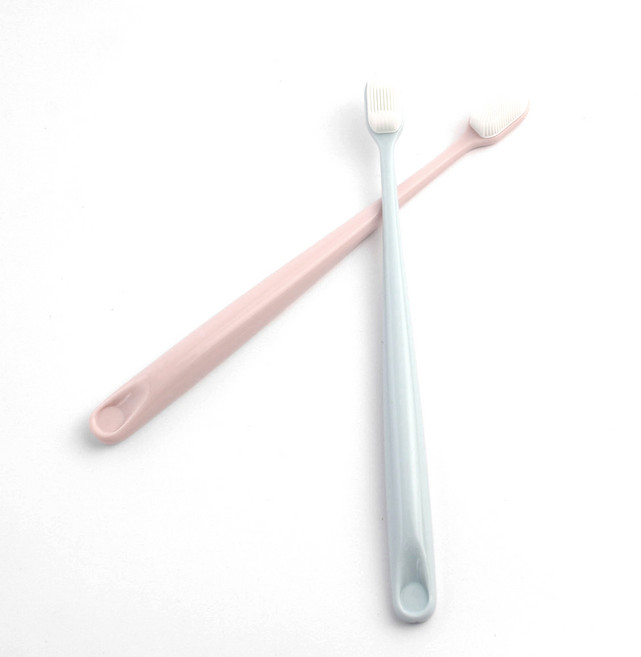 저자극 실리콘 칫솔 2p세트 미세모 잇몸케어