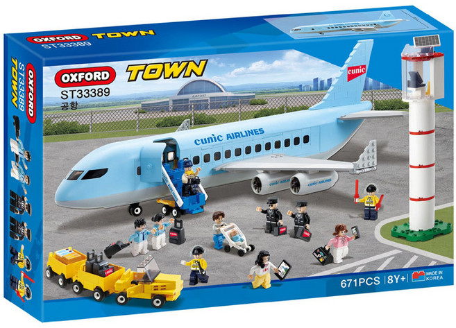 무[옥스포드] 타운 공항 ST33389, 1개, 단품