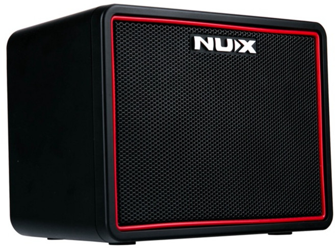 NUX Mighty Lite BT 最新MK2 電吉他音箱 公司貨 電池供電 藍芽音箱, 一般配色款(黑色喇叭罩紅色飾條)
